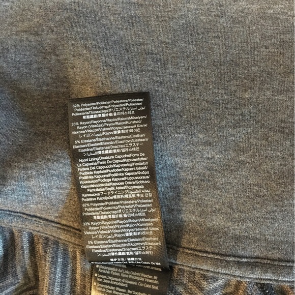 Under Armour Cold Gear Woman’s Full Zip Sweatshirt/Jacket Med Charcoal Gray NWOT - Picture 5 of 7